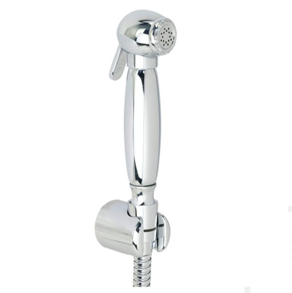 KARINA Гигиенический душ.набор, лейка/держатель/шланг латунь, хром