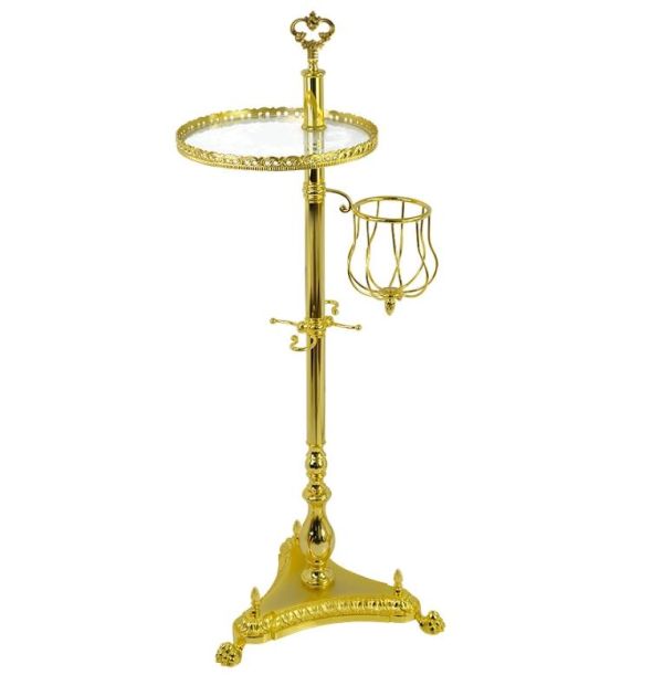 VERSAILLES Стойка для шампанского, H113xP41xL49 см., золото Art. 32683